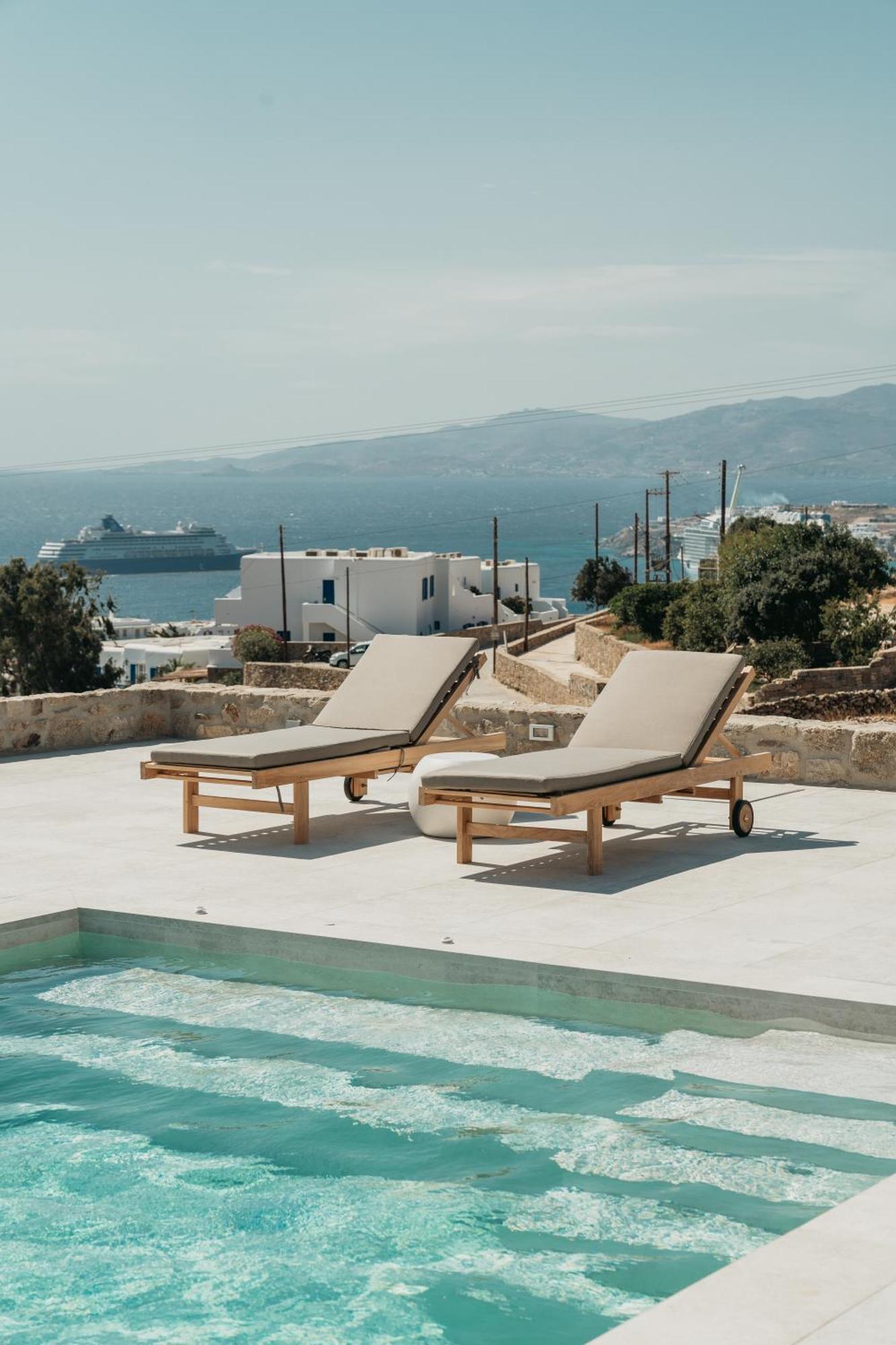مبيت وإفطار Mykonos Town Ostria View Mykonos المظهر الخارجي الصورة